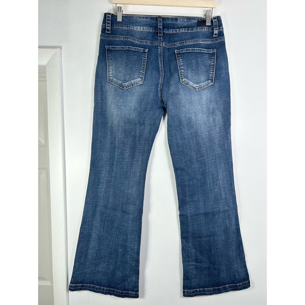 Flamingo Dark Wash Bootcut Denim Jeans 33 - Picture 7 of 9
